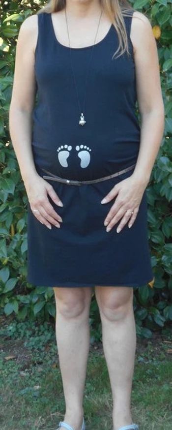 Robe noire maternité taille 38