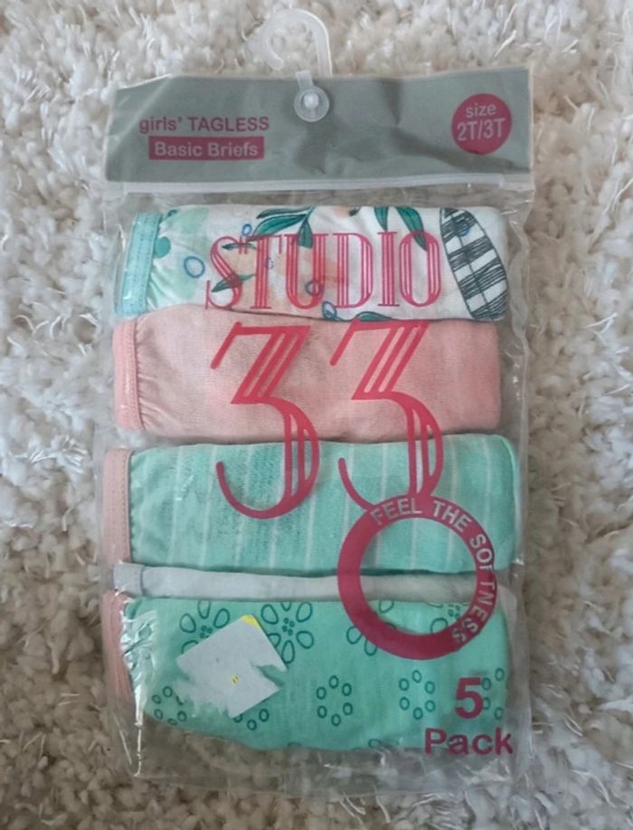 Lot de 5 culottes pour en 2/3ans