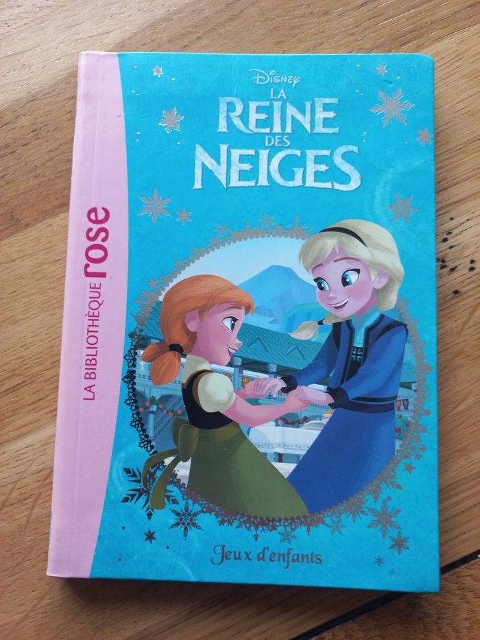 Livre bibliotheque rose 6/8 ans reine des neiges tome 7 - photo numéro 1