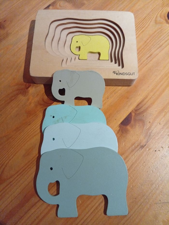 Lot de 8 jeux d'éveil en bois - photo numéro 6