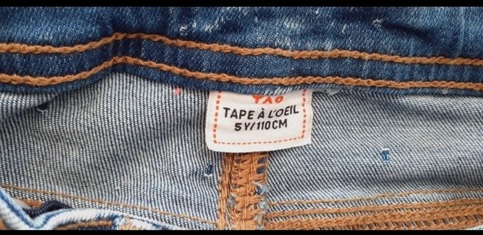 Jean fille 5-6 ans / Tape à l'œil - photo numéro 3