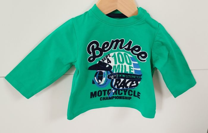 T-shirt ML garçon 3 mois boboli