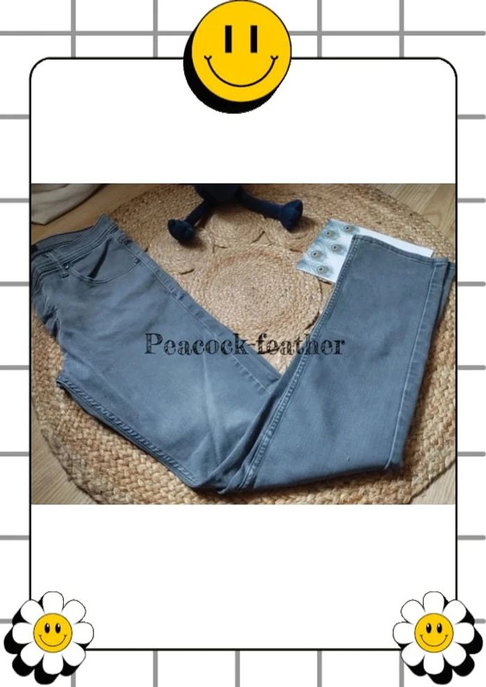 Jean gris smog 40 homme - photo numéro 8
