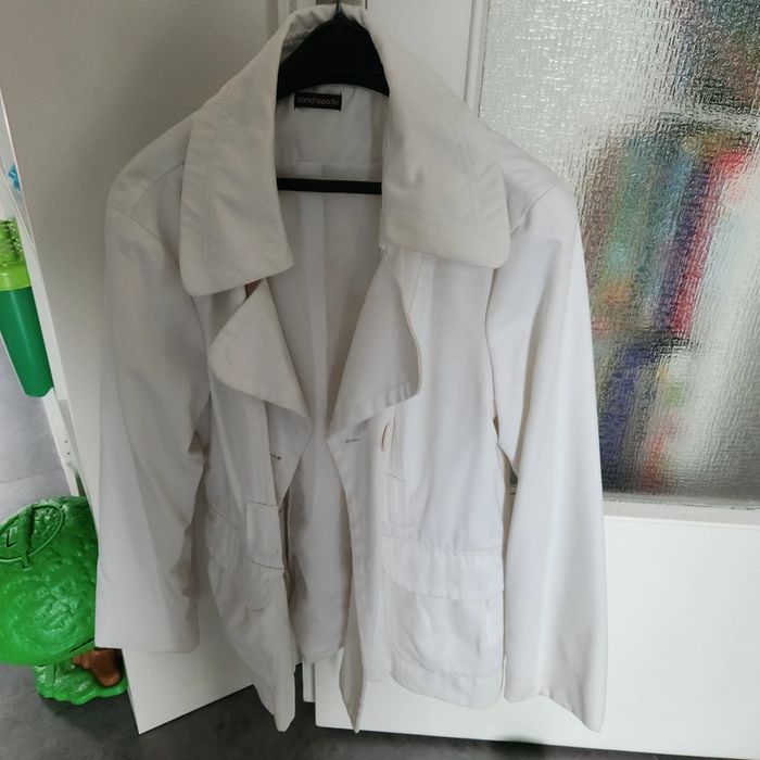 Veste manteau blanc blancheporte 38/40 - photo numéro 4