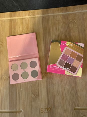 Lot de 2 palettes de fards à paupières Nocibé et Sephora