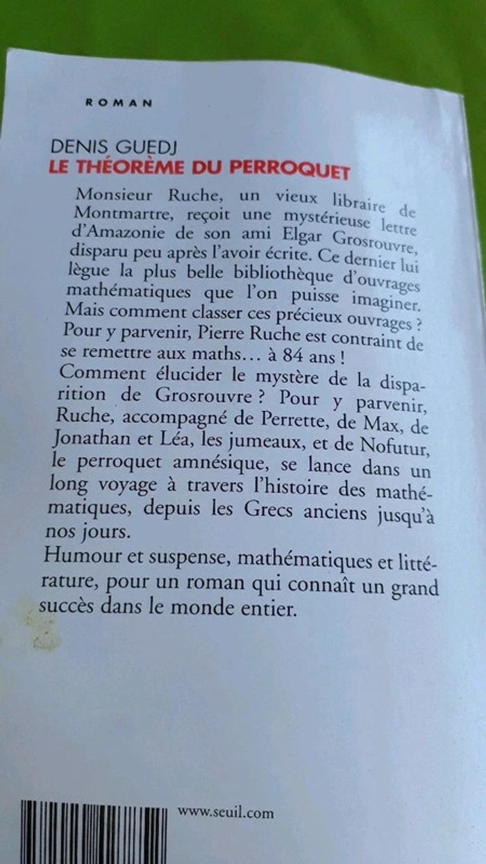 Le théorème du perroquet - photo numéro 2