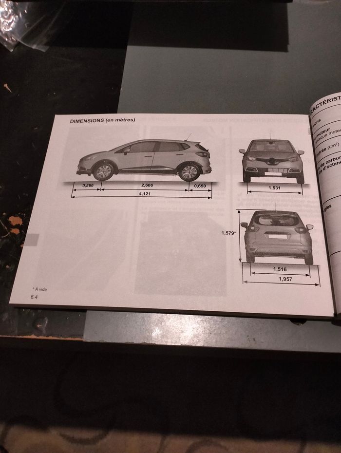 Notice manuel guide utilisation Renault Captur - photo numéro 2
