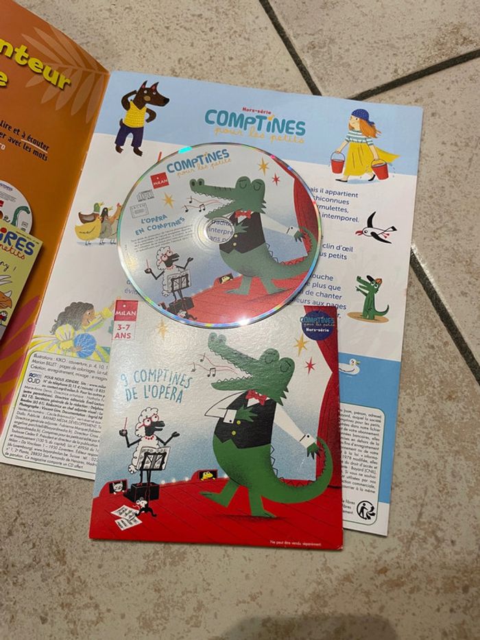 Livre et CD Comptines pour les petits - photo numéro 2