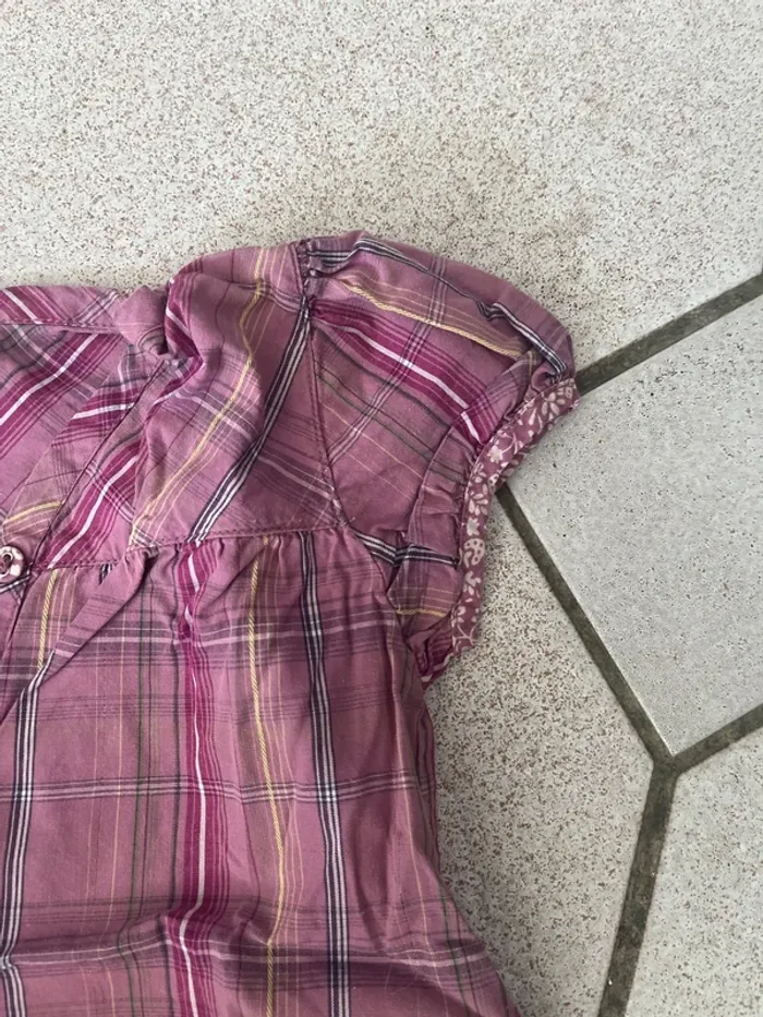 Ensemble jupe jeans et chemise taille 3 ans - photo numéro 9