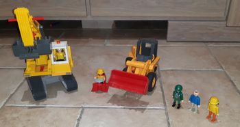 Lot de 2 pelleteuses Playmobil
