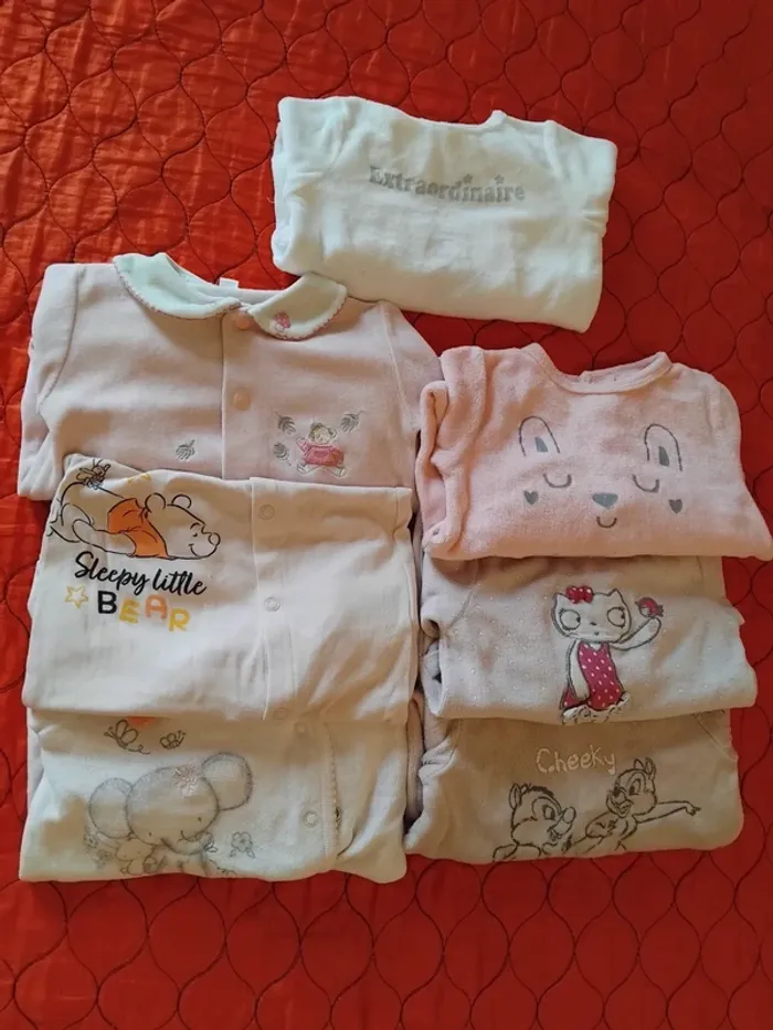 Pyjamas fille 1/3/6 fille - photo numéro 12