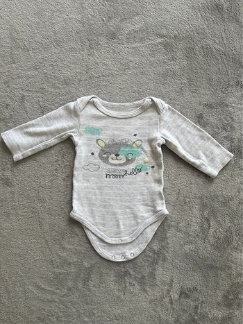 Body manches longues - 3 mois