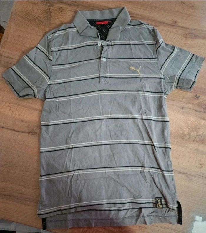 T-shirt homme a rayures Puma S