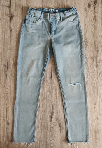 Jeans skinny super stretch taille réglable bleu clair 11 - 12 ans H&M