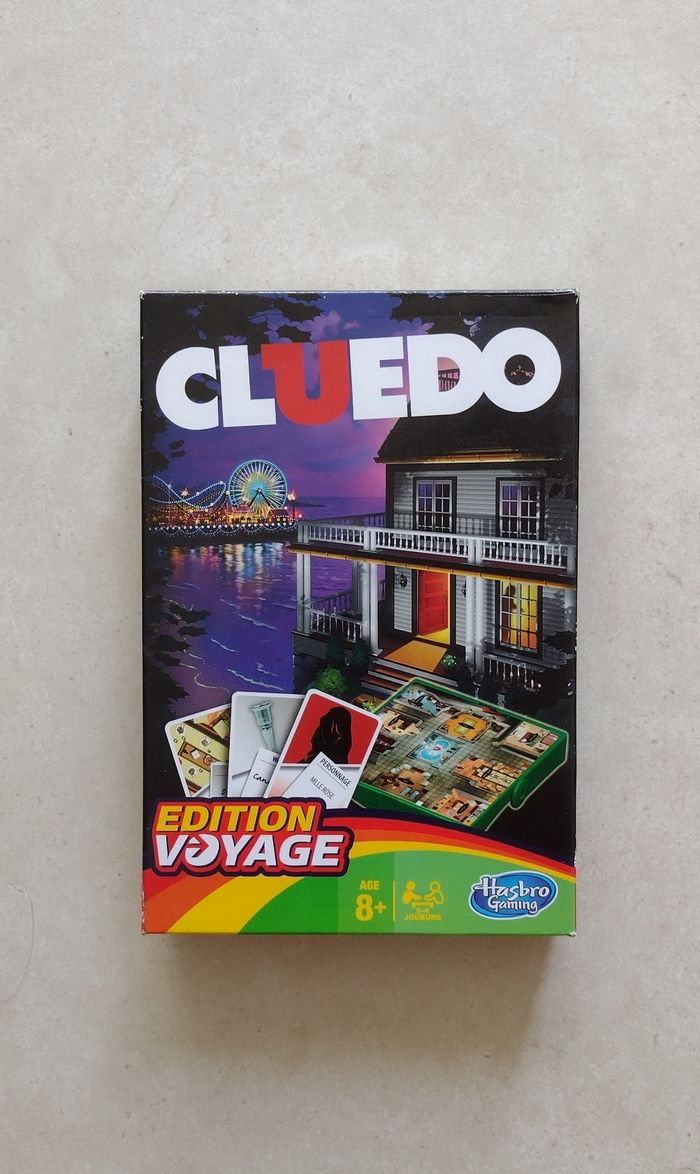 Cluedo jeu de voyage