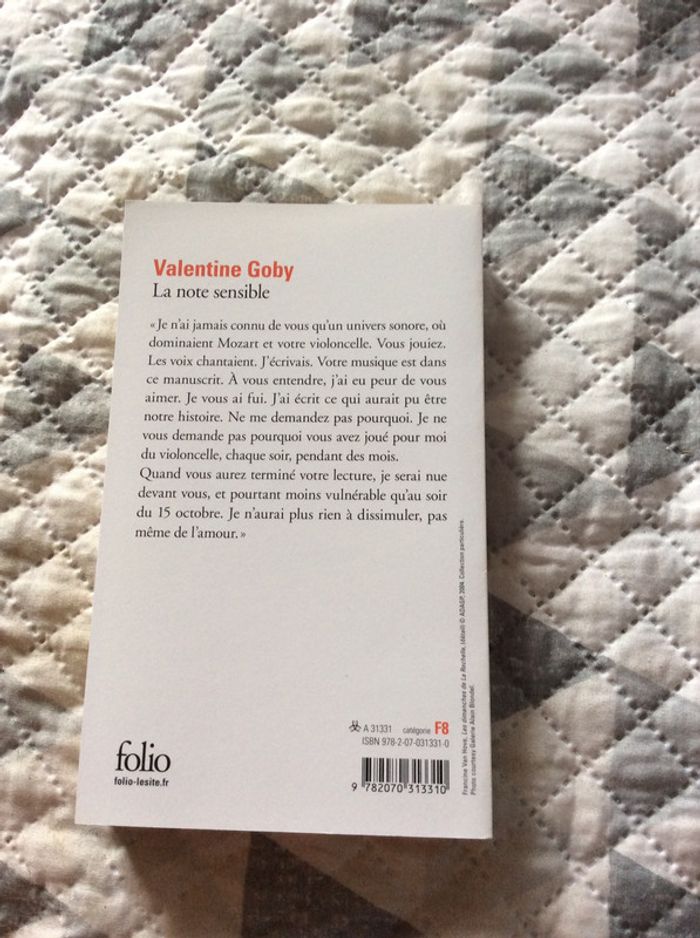 #la note sensible par Valentine Goby - photo numéro 4