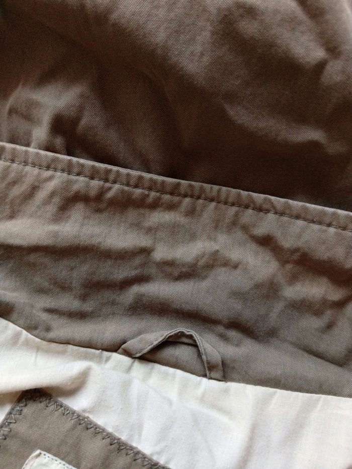 Manteau veste kaki beige M - photo numéro 8