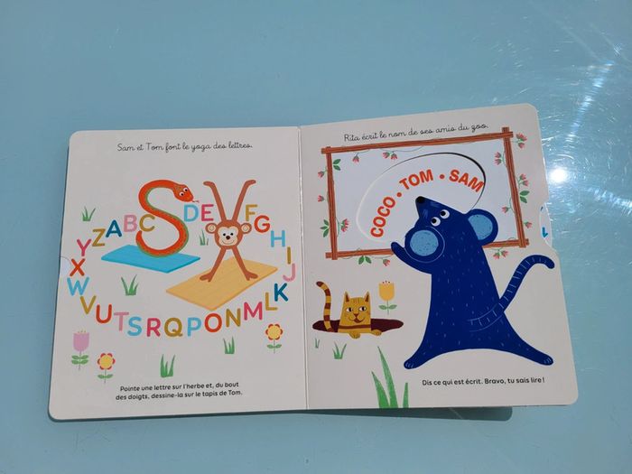 Livre animé Voilà les lettres! Je joue du bout des doigts, Moi tout seul (30) - photo numéro 10