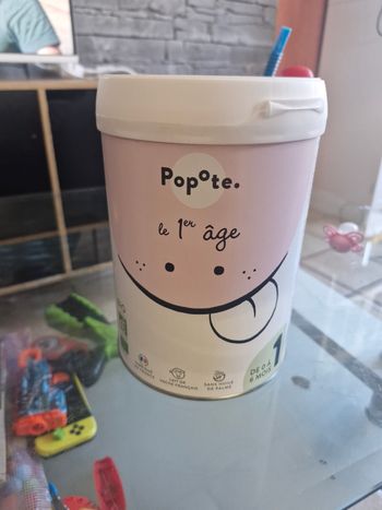 Lait popote 1er age