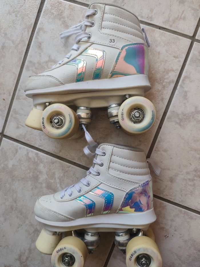 Patins à roulettes pointure 33 - photo numéro 3