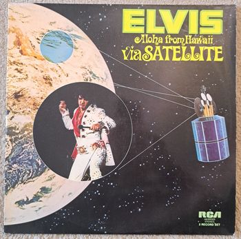💿 Vinyle 33 tours 33T Elvis Presley Aloha from Hawaii via Satelitte