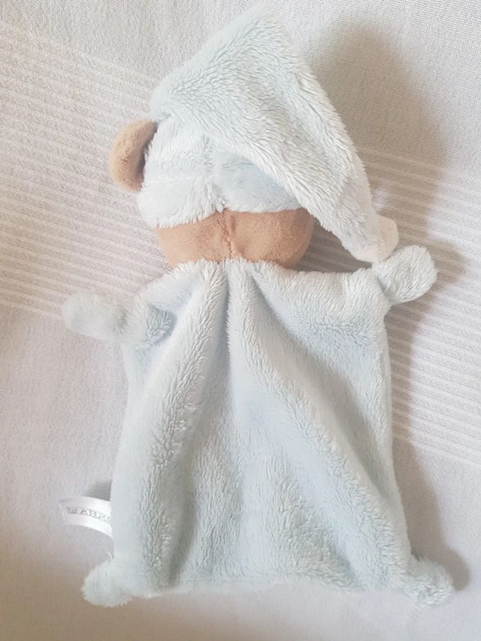 Doudou plat bleu Nicotoy - photo numéro 3