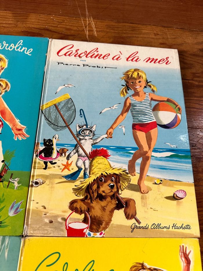 Lot de 6 Grands Albums Hachette anciens livres Caroline Pierre Probst bd vintage - photo numéro 3