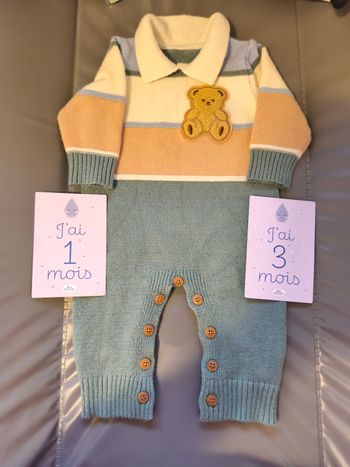 Barboteuse chaude bébé garçon 