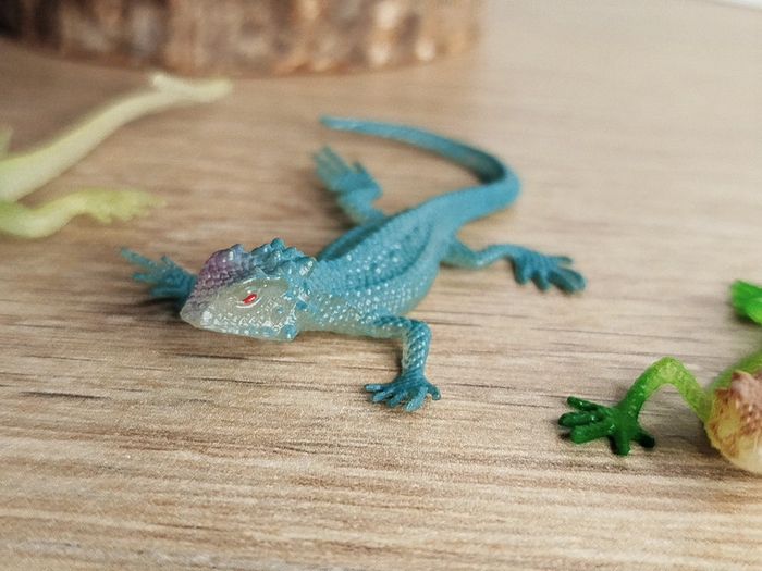 Figurine reptile lot 3 lézards - photo numéro 3