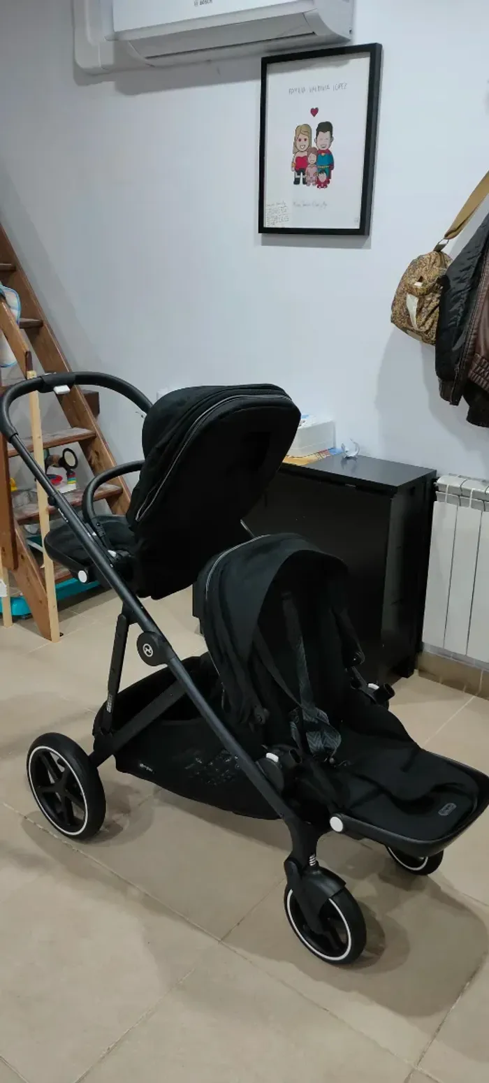 Poussette/landau Cybex Gazelle S Moon - photo numéro 3
