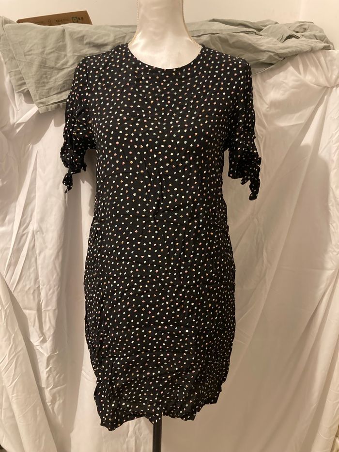 Robe MONKI XS – pois colorés – très bon état - photo numéro 3