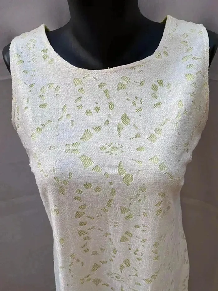 Robe sans manche dentelle - femme - M - Promod - photo numéro 2
