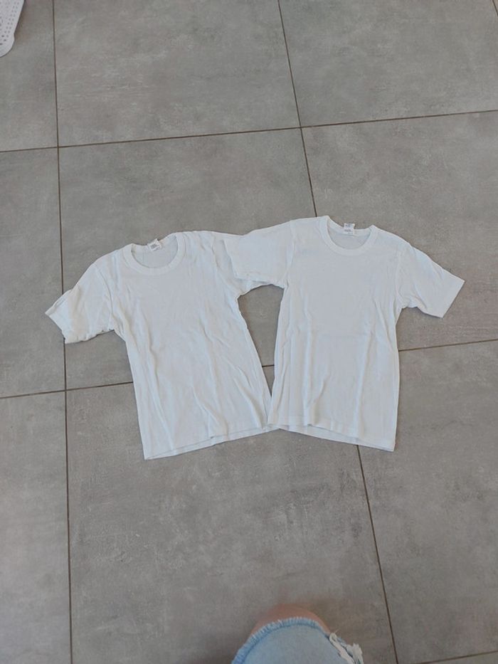 Lot de 2 maillots de corps Tissaïa neuf