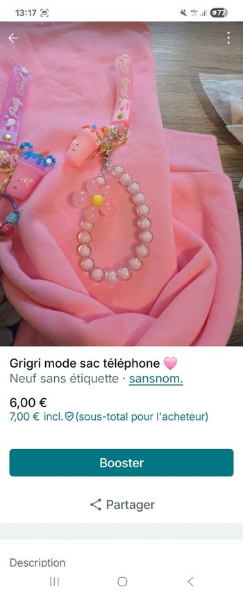 Grigri sac de sac a main