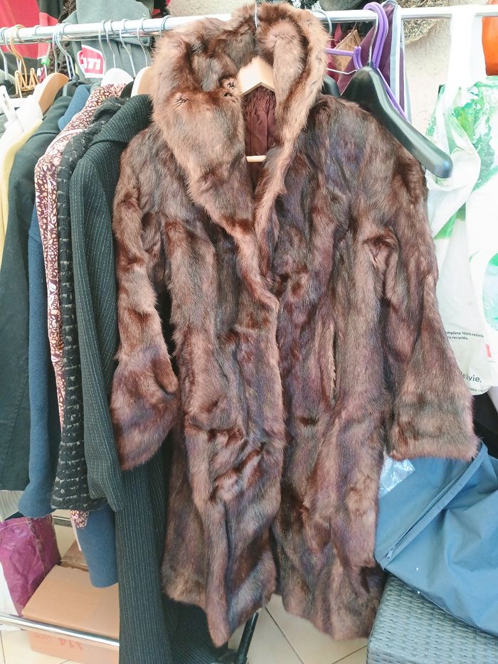 Magnifique manteau vison 3/4 1930