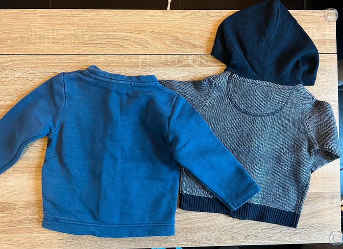 Lot 2 gilets Gemo et Zara 6 mois - photo numéro 2