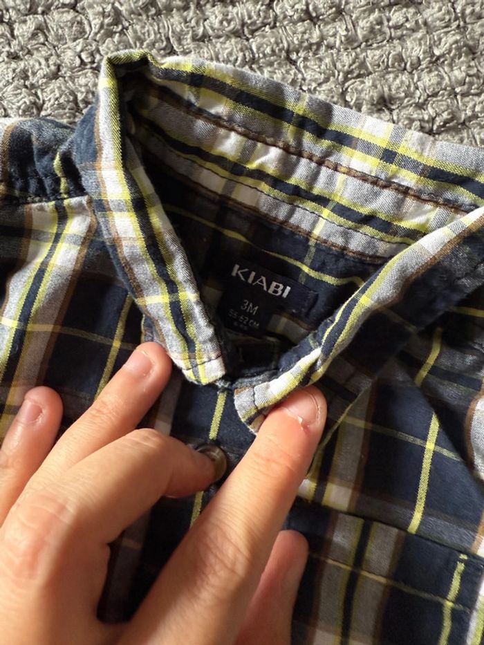 Chemise manche longue (3mois) - photo numéro 4