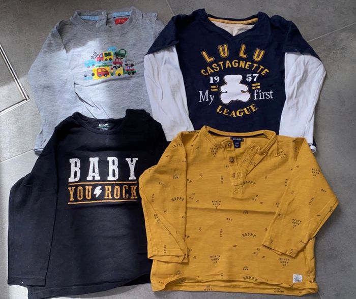 Lot t shirt manches longues - photo numéro 2