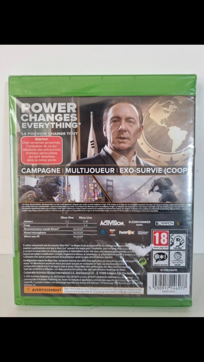 Call Of Duty Advanced Warfare Xbox One NEUF - photo numéro 2