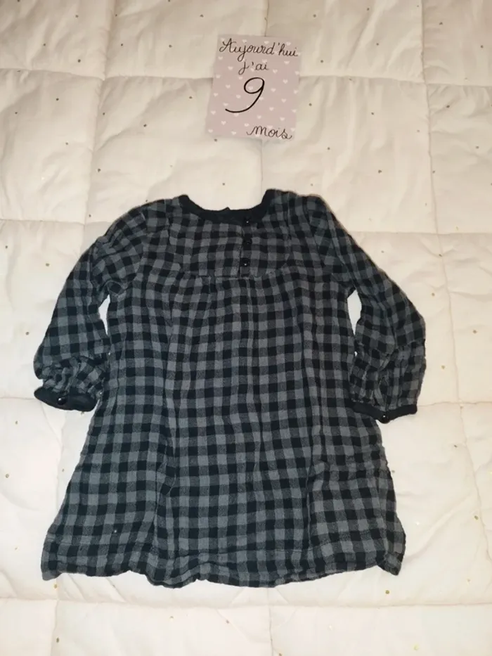 Robe carreaux