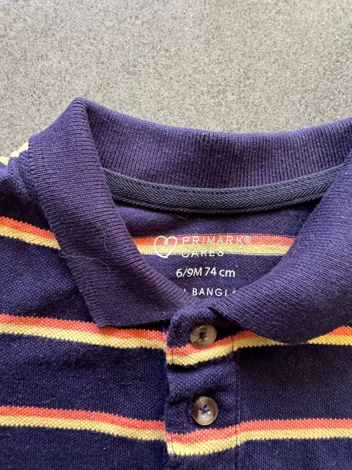 Polo rayé Taille 6-9 mois 74cm - photo numéro 2