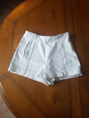 Short blanc Pull & Bear