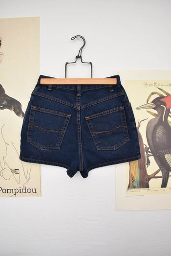 mini short en jeans