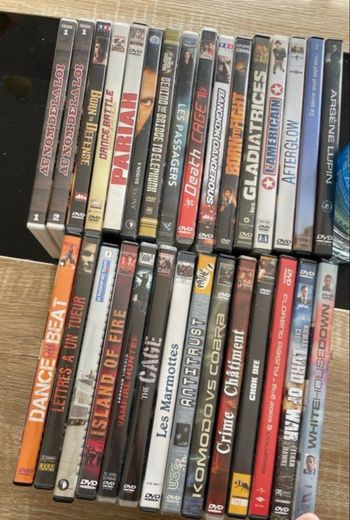 Lot de 28 dvd 