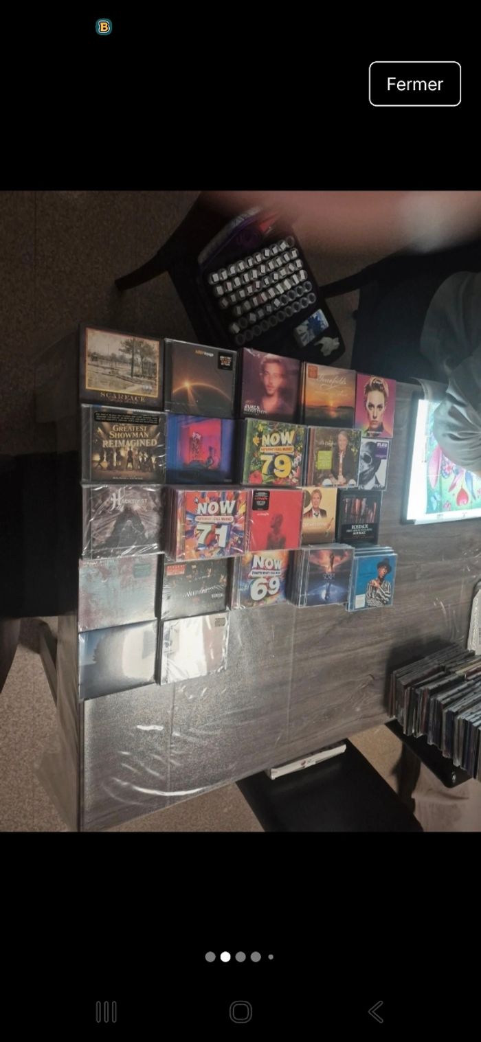 Très gros lot de cd musique 100 ou plus 🎶 - photo numéro 2
