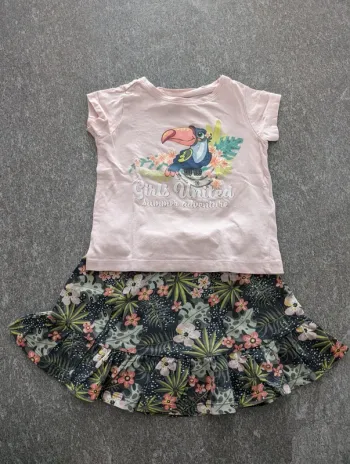 Ensemble été bébé fille 2/3 ans