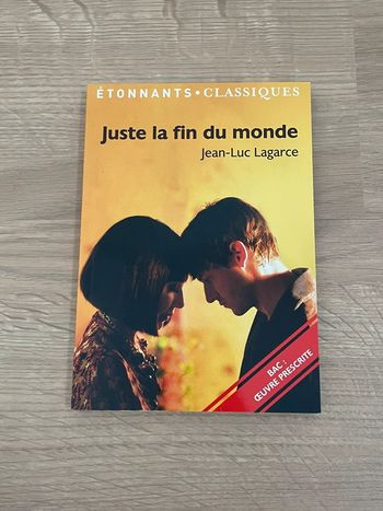 Livre Juste La Fin Du Monde de Jean-Luc Lagarce