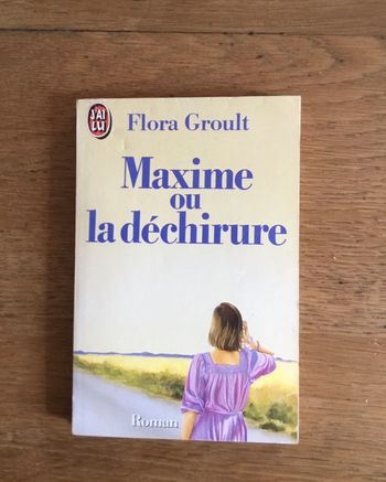 Livre « maxime ou la déchirure »