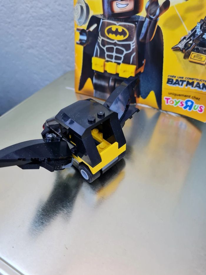 Voiture lego batman le film avec ailes rare - photo numéro 5