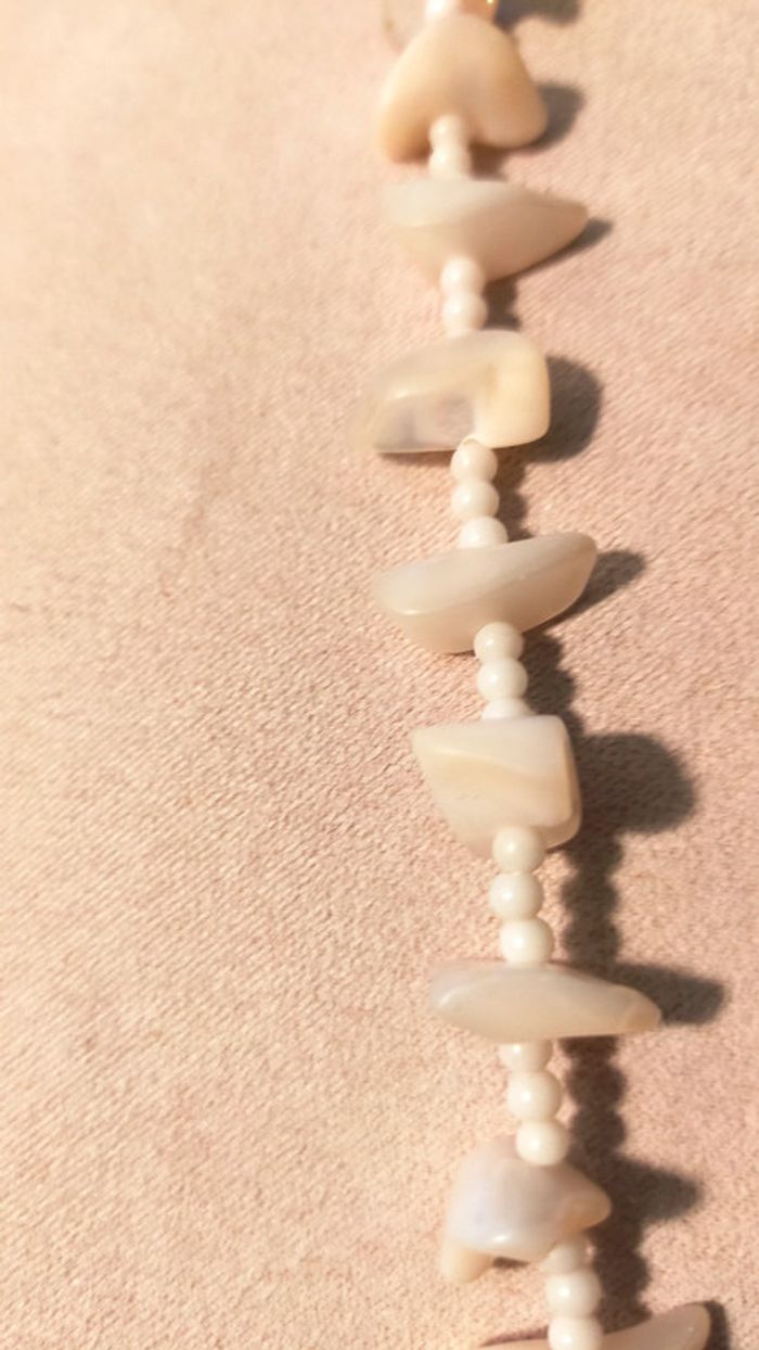 ollier vintage en nacre véritable – Collection Terres d’Ailleurs - photo numéro 6